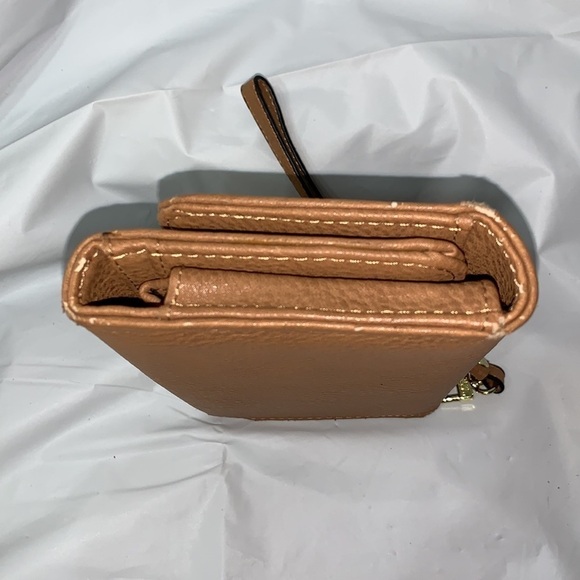 𝅺STEVE Madden Large Faux Leather Tan Wallet - Picture 5 of 6